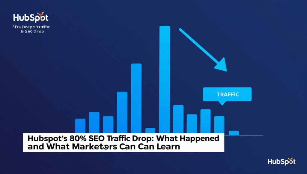 HubSpot’s 80% SEO Traffic Drop: What Happened and What Marketers Can Learn