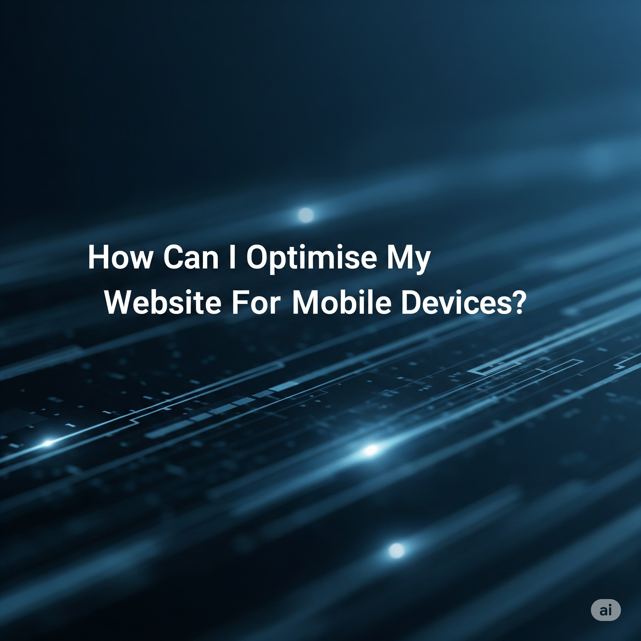 How Can I Optimise My Website For Mobile Devices?